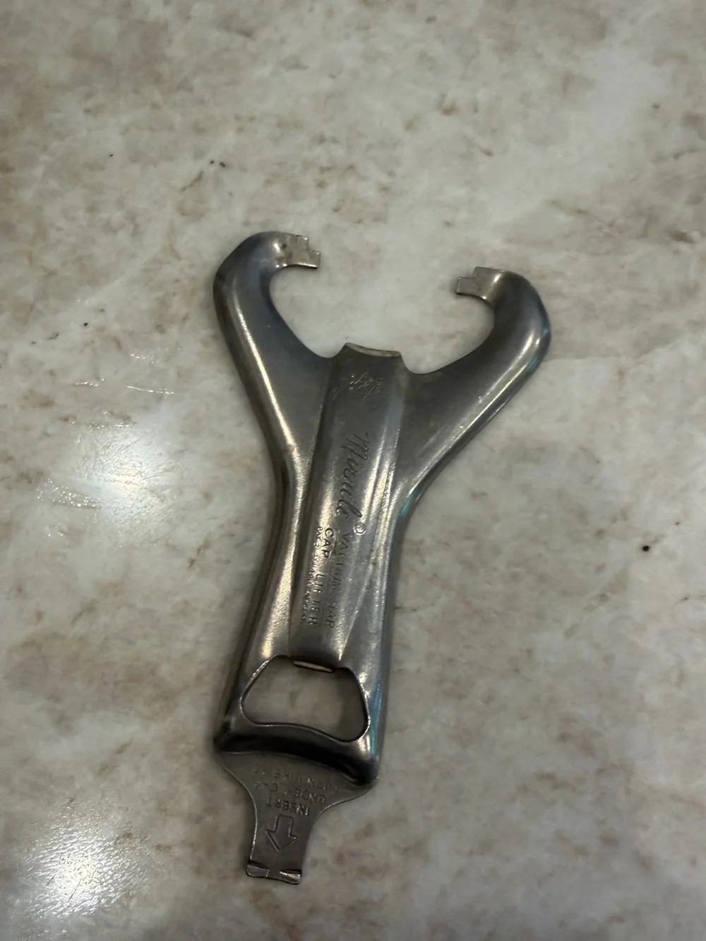 Vintage 50’s Ekco Miracle vacuum jar cap lifter